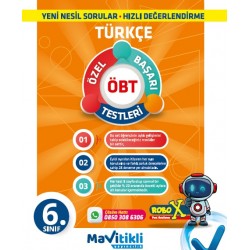 MAVİTİKLİ YAY 6.Sınıf Türkçe Aylık Gelişim Denemeleri ( ÖBT ) 28 Deneme